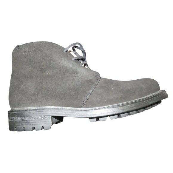 KENZO Homme Black Italian Suede Leather lace up dress boots size 43 or US 10 - Picture 10 of 10